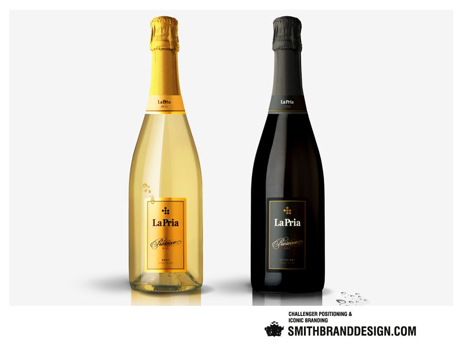 SmithBrandDesign.com La Pria Bottles